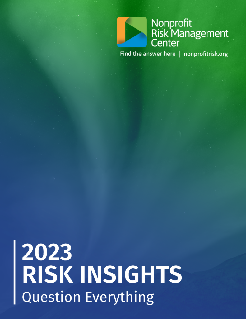 Cover of 2023 Risk Insights: Question Everything